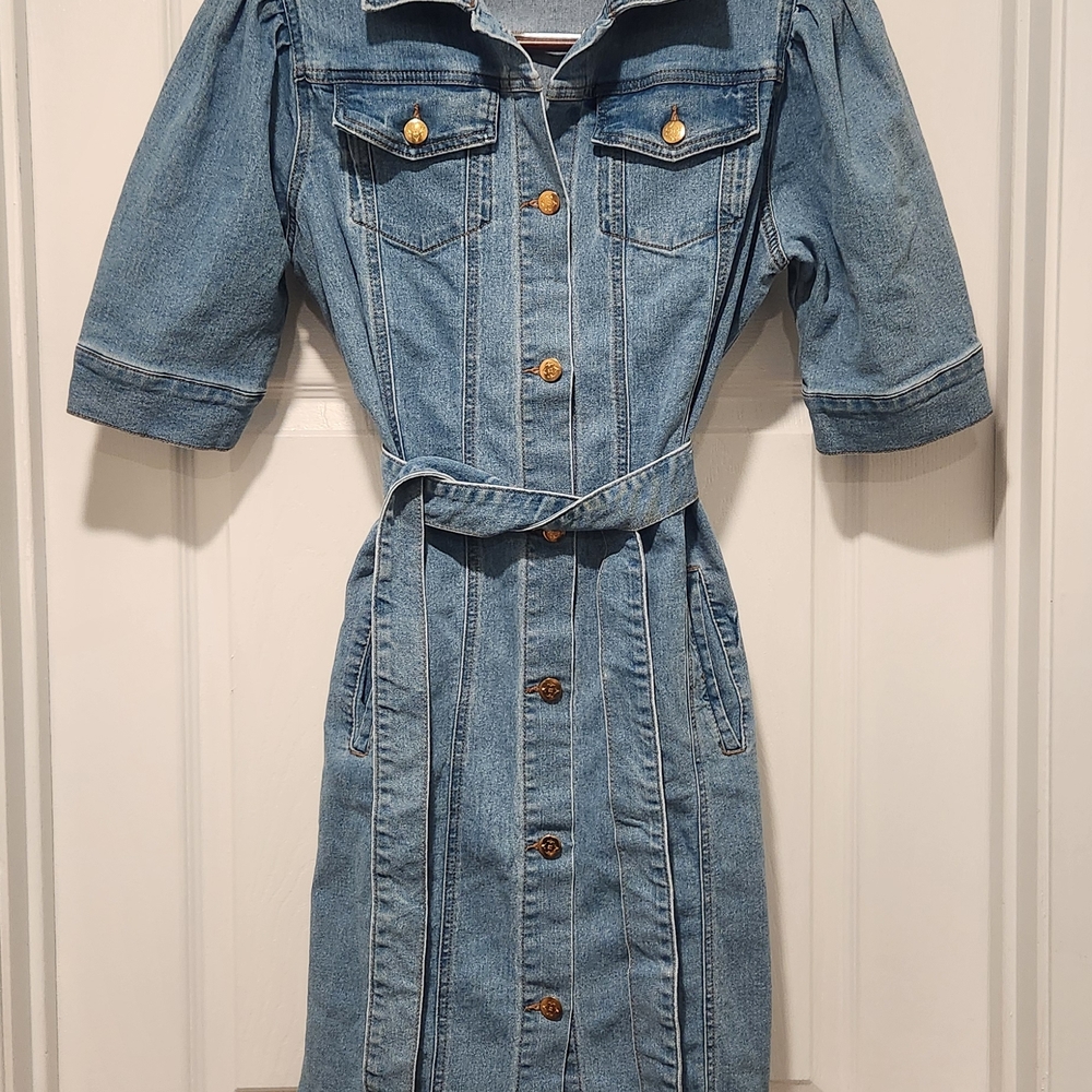 Nanette Lepore Light Blue Denim Dress